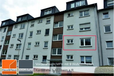 Einfach nur einziehen und sich wohlfühlen! Schöne 2-Zimmer-Wohnung