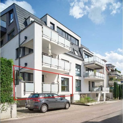 Großzügige, moderne 3-Zimmer EG-Wohnung (Hochparterre) mit Balkon und Terrasse