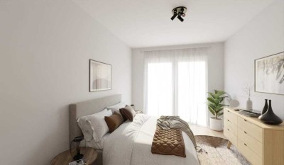 Stilvolle Wohnung mit sonnigem Balkon