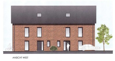 Neubau DHH mit Garten