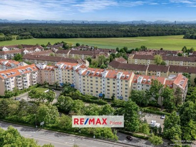 Unterschleißheim: 3-Zimmer-Wohnung mit Balkon zum Innenhof- Kapitalanlage oder Eigennutzung