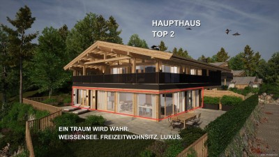 Ein Traum wird wahr! Weissensee. Freizeitwohnsitz. Luxus.Haupthaus Top 2