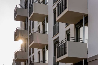 Stylisch wohnen – möbliertes 1-Zimmer-Apartment in Oberschöneweide mit großer Dachterrasse