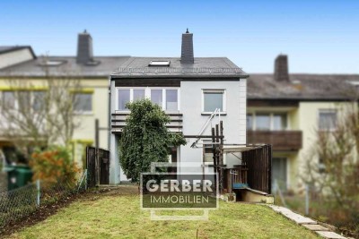 Reihenmittelhaus mit erneuertem Dach und Garage