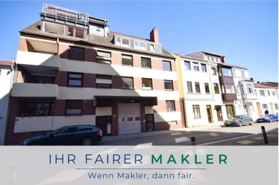 3-Zimmer Dachgeschosswohnung mit saniertem Badezimmer und Ausbaupotenzial in bester Lage in Findorff