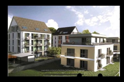 möblierte 1-Zimmer-Erdgeschoss- Wohnung mit Terrasse und Garten