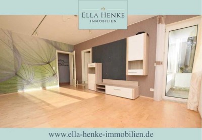 Modernisierte, schöne Erdgeschoss-Wohnung mit Einbauküche + Balkon...