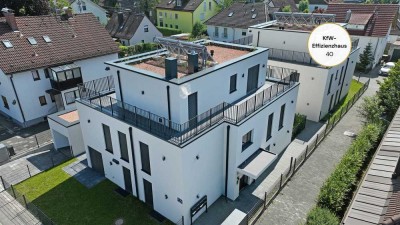 Luxuriöse Penthauswohnung auf zwei Etagen mit Charakter einer kleinen Villa