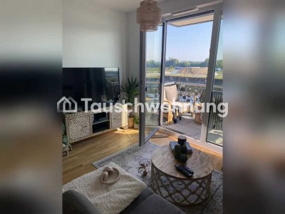 Tauschwohnung: Wohnung am Mainzer Zollhafen mit Blick auf den Rhein