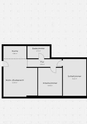 Exklusive 2,5-Zimmer-Erdgeschosswohnung mit Terrasse und Einbauküche in Hamburg Allermöhe