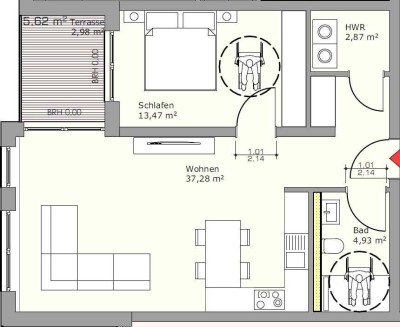 Exklusive Wohnung nahe des Zentrums
