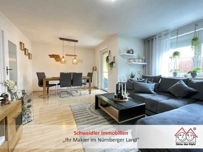 Ein Zuhause mit Herz – Stilvolles Reihenmittelhaus mit Garage in familienfreundlicher Lage von Lauf