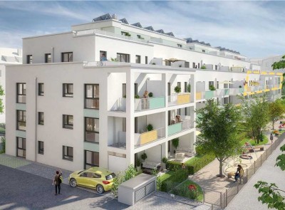 Schöne, lichtdurchflutete 3-Zimmer Wohnung mit EBK und Carport * BJ 2021