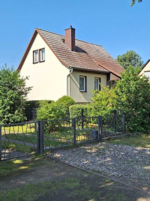 Einfamilienhaus mit Blick auf das Naturschutzgebiet