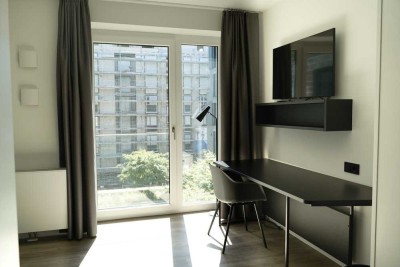 Helles möbliertes City-Apartment zur Miete in Hamburg – Wentzel Dr.