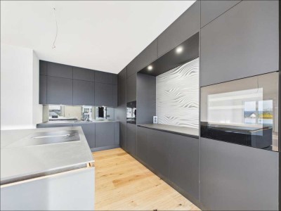 Erstbezug: exklusives Penthouse mit hochwertiger Einbauküche im Projekt Mainlimes in Niedernberg