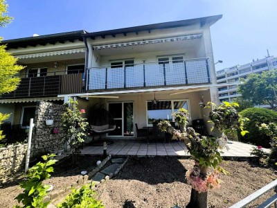 Traumhafte Feldrandlage! Schönes Reihenendhaus mit Garage, Balkon, Terrasse und Keller (vermietet)