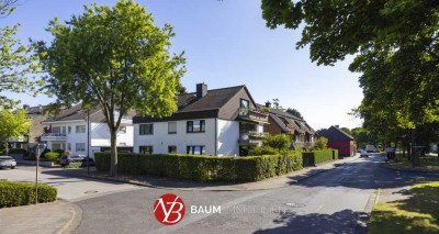 Sehr gepflegtes 4-Parteien-Haus (aufgeteilt) mit zwei Garagen in beliebter Lage von Meerbusch-Büderi