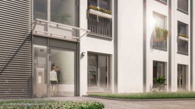 Exklusives Raumwunder auf ca. 50 m² Wohnfläche mit Balkon in Süd-West- Ausrichtung