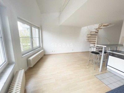 2 Zimmer Maisonette-Wohnung mit EBK und Stellplatz zu vermieten
