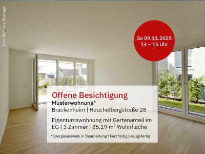 Offene Besichtigung: 09.11.2025 von 13 - 15 Uhr