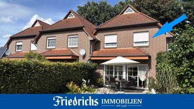 Kapitalanlage! Reihenhaus m. Garage, Terrasse u. sonnigem Garten im Zentrum von Edewecht / ruh. Lage