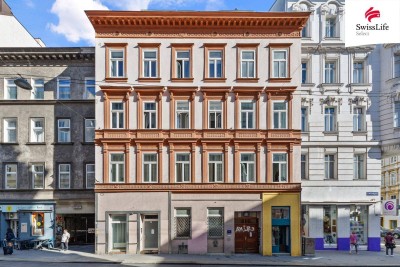 Neustiftgasse | Attraktive 3,5 Zimmer Altbauwohnung mit Balkon | Innenhoflage