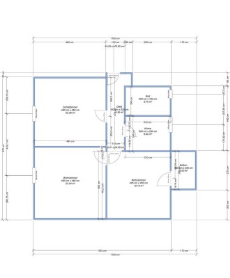 Freundliche 3-Zimmer-DG-Wohnung mit Balkon und Einbauküche in Meiningen