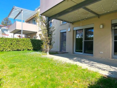 BESONDERHEIT: neuwertige 3-Zimmer-Gartenwohnung mit ca. 88 m² in Andritz mit überdachtem Parkplatz!