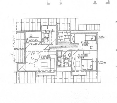 Gepflegte 4-Zimmer-Dachgeschosswohnung mit Süd-West-Balkon in Sonnenbühl