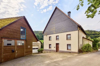 Haus mit Werkstatt für Handwerker