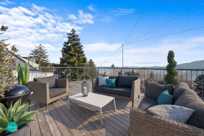 TRAUMLAGE am Wolfersberg mit Fernblick! Großzügiges Einfamilienhaus mit Garten, Dachterrasse und viel Platz! Ihr Logenplatz am Sonnenweg!