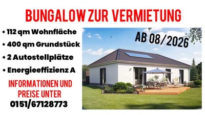 Zwei Bungalows (Erstbezug) mit 4 Zimmern in 17268 Milmersdorf