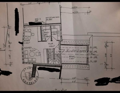 3 Zimmer Maisonette- Wohnung