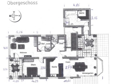 Großzügige 7-Zimmer Maisonette in Oberkochen mit Balkon