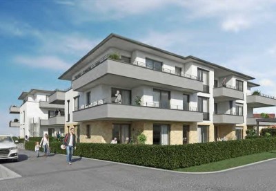 Exklusives 2-Zimmer-Neubau-Penthouse – mit XL-Stellplatz & hochwertiger Einbauküche