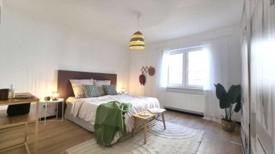 Frisch renovierte 3-Zimmer-Wohnung mit herrlichem Ausblick in Mömlingen – Ruhiges 6-Familienhaus