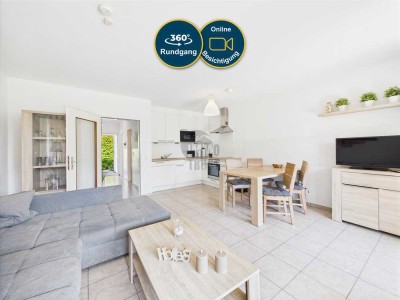 SANIERTE, MÖBLIERTE ERDGESCHOSSWOHNUNG MIT STRANDNÄHE, TERRASSE & GARTEN, IDEAL FÜR FERIENVERMIETUNG