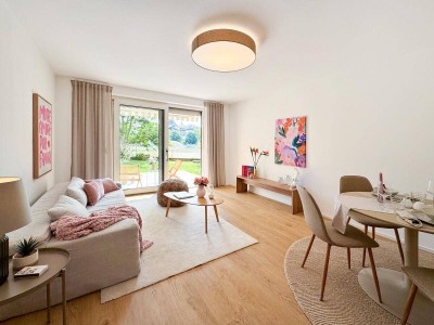 Charmante 2-Zimmer-Wohnung mit Terrasse
