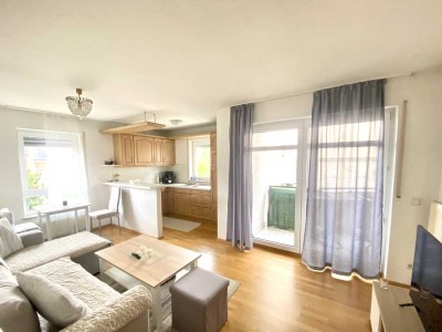 Toll geschnittene 2-Zimmer-Wohnung mit Balkon und TG-Stellplatz in 88239 Wangen