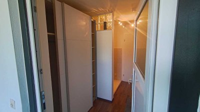 Großzügige 1-Zimmer-Wohnung möbliert mit Balkon in Kulmbach