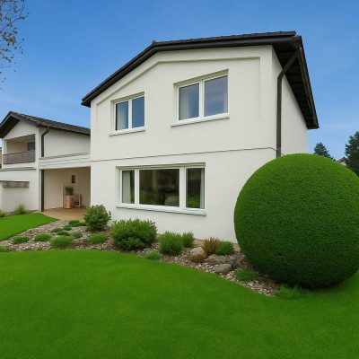 *Ihr neues Zuhause*  Komfortables Einfamilienhaus mit Einliegerwhg., Traumgarten u. Garage.