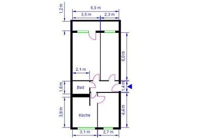 !! Ihre Schlüssel warten auf Sie !! 3-Raumwohnung in Olvenstedt