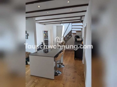 Tauschwohnung: Wunderschöne Wohnung mit Dachterasse im Belgischen Viertel