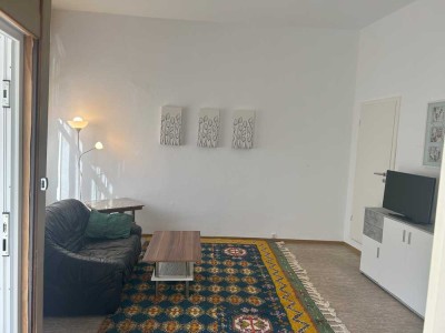 Modern vollmöblierte Single-Wohnung in der Nähe des Mains