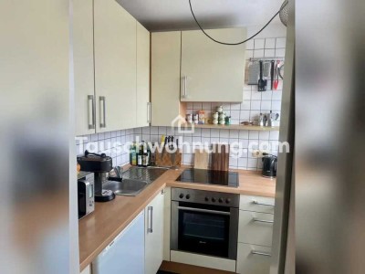 Tauschwohnung: Geräumige 1-Zimmer-Wohnung mit Balkon und Tiefgarage