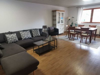 Möblierte 2-Zimmer-Einliegerwohnung (75 m²) in Unterpleichfeld – ruhig, modern und voll ausgestattet