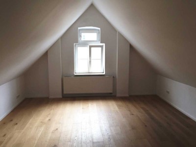Hochwertige 2-Zi. DG-Maisonette-Whg. im sanierten Altbau in der Neustadt, Balkon, Parkett, EBK