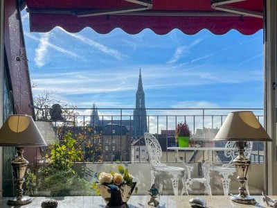 Stilvolle 4-Zimmer-Dachgeschosswohnung mit Münsterblick – 100 m² mitten in Ulm