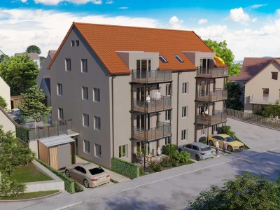 Ihr neues Zuhause: Moderne 3-Zimmer Erdgeschosswohnung mit Balkon
